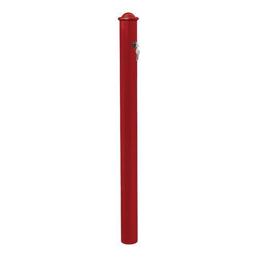 POTELET AMOVIBLE PRIMABLOC 3 CLÉS ID.AGORA ZINC ROUGE 3004 - PROCITY
