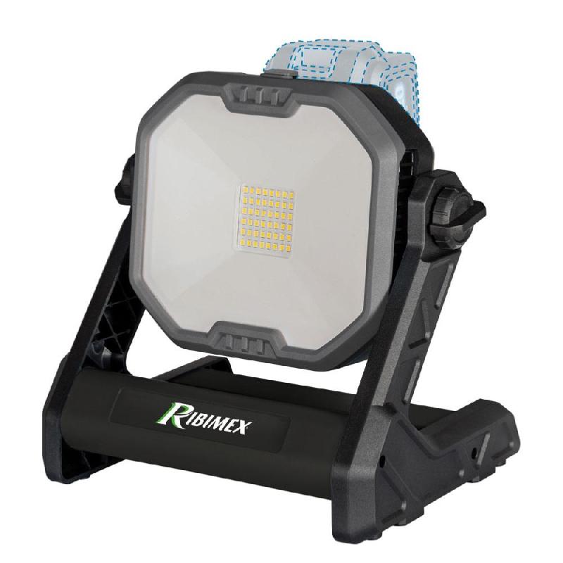 Projecteur R-Bat20 à batterie - 24W - 1200 à 2400 lumens - sans batterie ni chargeur - orientable à 225°_0