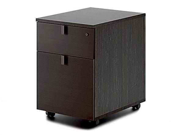 Caisson mobile 2 tiroirs dossiers suspendus pas cher_0