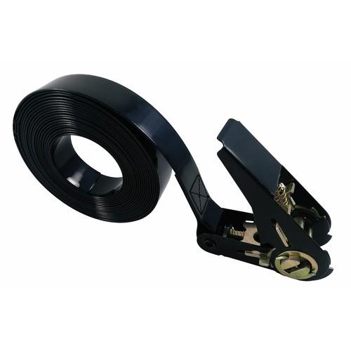 SANGLE D'ARRIMAGE À CLIQUET POLYESTER ENDUITE POLYURÉTHANE - 25MM X 5M LECUYER