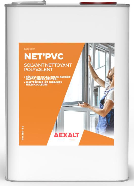 Solvant nettoyant polyvalent pvc bidon de 5l - AEXALT - pvc455 - 441242_0