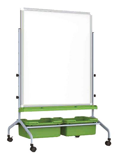 Tableau blanc mobile avec rangement - juk 601_0