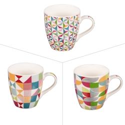 Tasse Brazilia 23 cl x3 -  Multicolore Rond Porcelaine Table Passion - multicolore porcelaine 3106232312656_0