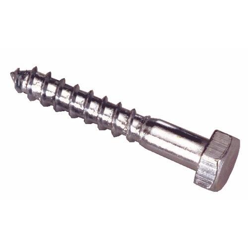 TIREFONDS PARTIELLEMENT FILETÉE - TÊTE HEXAGONALE - 5X25 - 200 PIÈCES STAFA