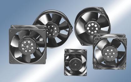 Ventilateur hélicoïde compact 119x119x38 mm - réf 4650 N - Débit 160 m3/h - Tension nominale 230V CC_0