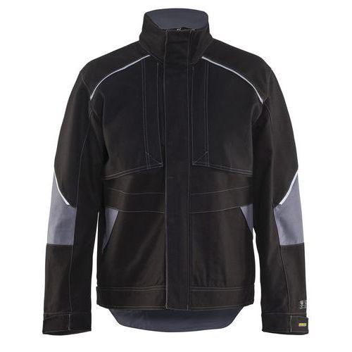 VESTE RETARDANT-FLAMME NOIR/GRIS TAILLE S - BLAKLADER