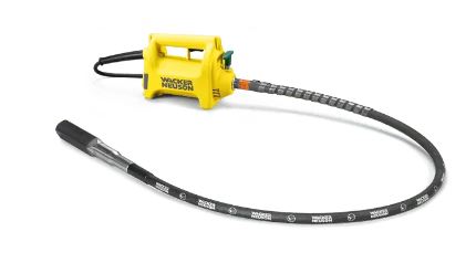 Vibrateur interne de ligne de base HMS - série flexible et durable avec moteurs portables et têtes de 25 à 65 mm_0
