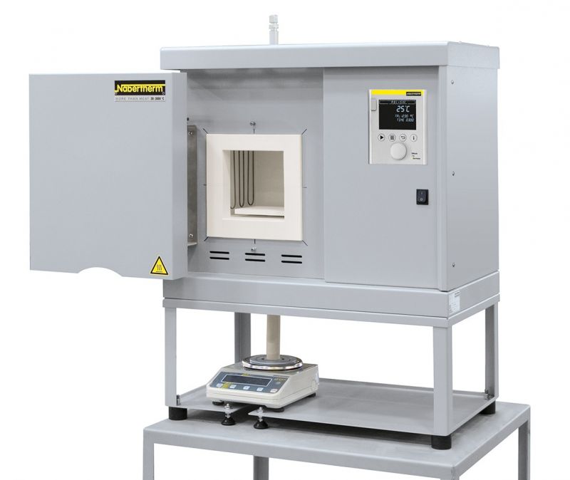 Four de laboratoire haute température - Nabertherm - analyse thermogravimétrique jusqu’à 1750 °C avec balance de précision_0