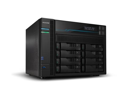 ASUSTOR AS6508T - Serveur de stockage NAS noir - Processeur Intel Atom C3538, 128 To max, DDR4 8 Go, RAID, Ethernet 10 Gb/s_0