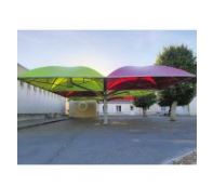 Abri parking Diamant / Calypso - modulable, toit aluminium anodisé, 1 à 4 modules_0