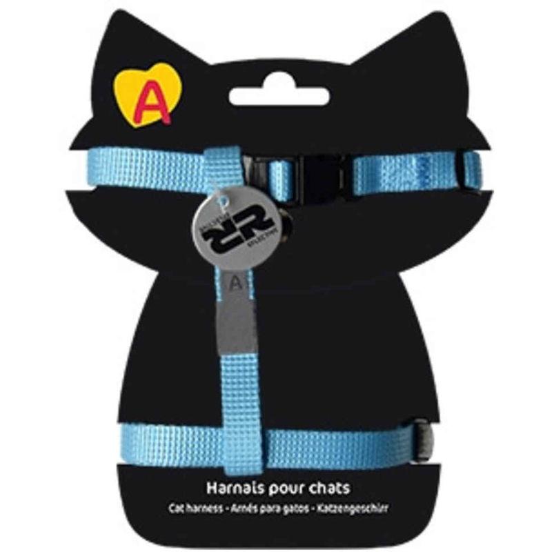 HARNAIS BASIC POUR CHAT - BLEU - ANIMALIS