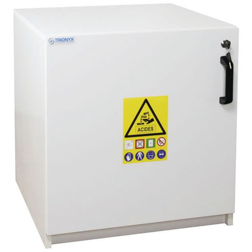 ARMOIRE MÉLAMINÉ SOUS-PAILLASSE 1 PORTE ET 1 COMPARTIMENT - TRIONYX