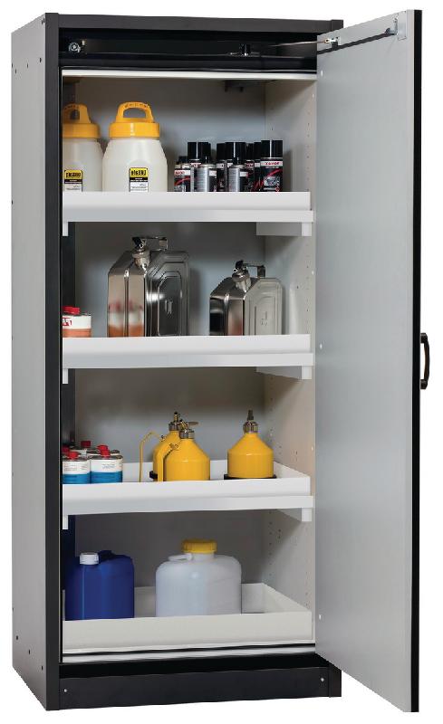 ARMOIRE SÉCURITÉ Q-CLASSIC-30 Q30.195.086.WDR GRIS/GRIS - MANUTAN COLLECTIVITÉS