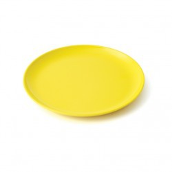ASSIETTE A DESSERT 19CM CLASSIQUE MELAMINE JAUNE