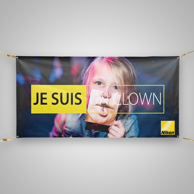 Bâche personnalisée sur mesure - publicitaire, laminée ou enduite, PVC 700g, intérieur et extérieur_0
