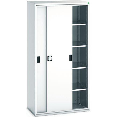 BOTT 1 ARMOIRE VERSO PORTES COULISSANTES AVEC 4 TABLETTES 1050X550X2000_BOTT