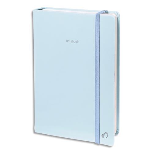 CARNET QUO VADIS PASTEL LIGNE 15X21CM 192 PAGES - COLORIS BLEU