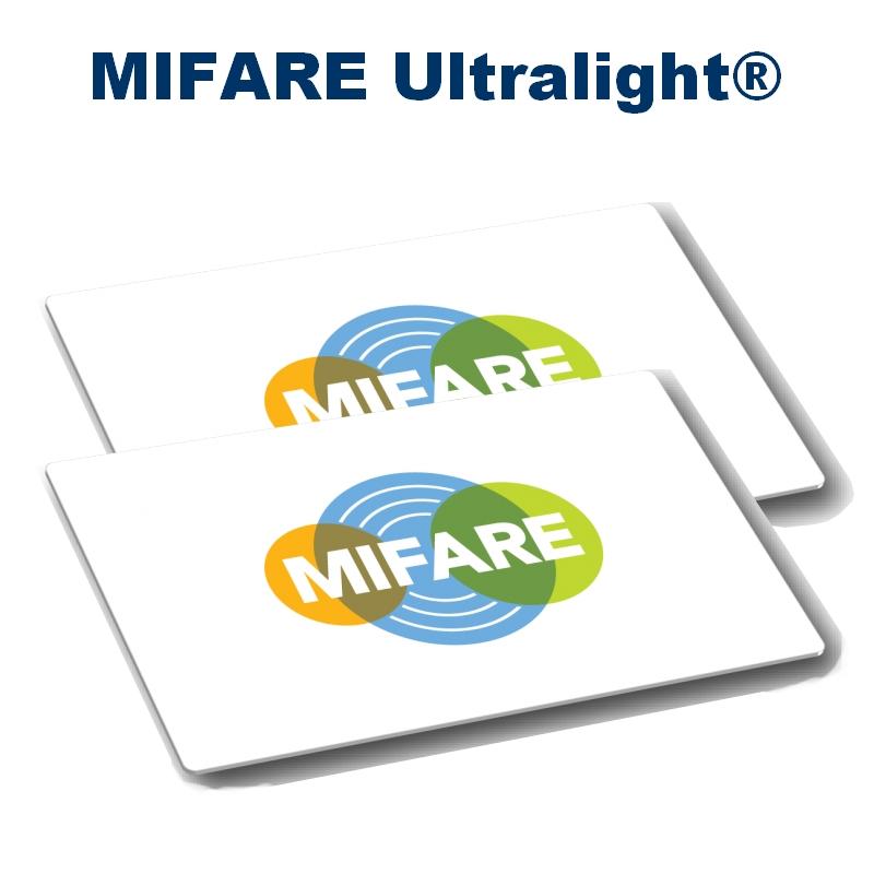 Carte RFID MIFARE Ultralight® - Certifiée NXP Philips - 13.56 MHz - Mémoire 512 Ko - PVC laminé_0