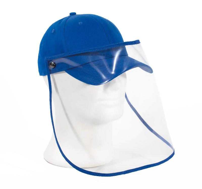 Casquette avec écran transparent -  Réf: KP199_0