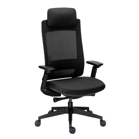 CHAISE DE BUREAU MARCUS NOIR