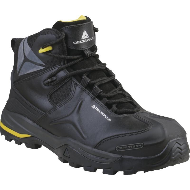 Chaussures de sécurité montantes - cuir pleine fleur - TW402S3 - amagnétiques et confort renforcé_0