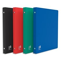 CLASSEUR MEMPHIS 2 ANNEAUX EN POLYPROPYLÈNE 5/10E. DOS 2CM, 17X22CM. COLORIS ASSORTIS TRADITION - LOT DE 20