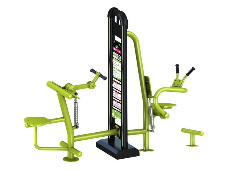 Combiné Biceps Curl - CRUNCH MACHINE avec vérin hydraulique - Gamme Piston_0