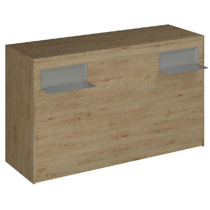 Comptoir Vertigo H T04 dble nat. L170cm - 3 tab.Coulis. 6tab.Amovib chêne clair_0