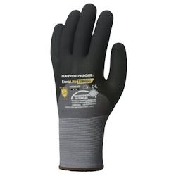 Coverguard - Gants manutention noir gris en nitrile EUROLITE 15N606D (Pack de 10) Noir / Gris Taille 10 - 5450564019102_0