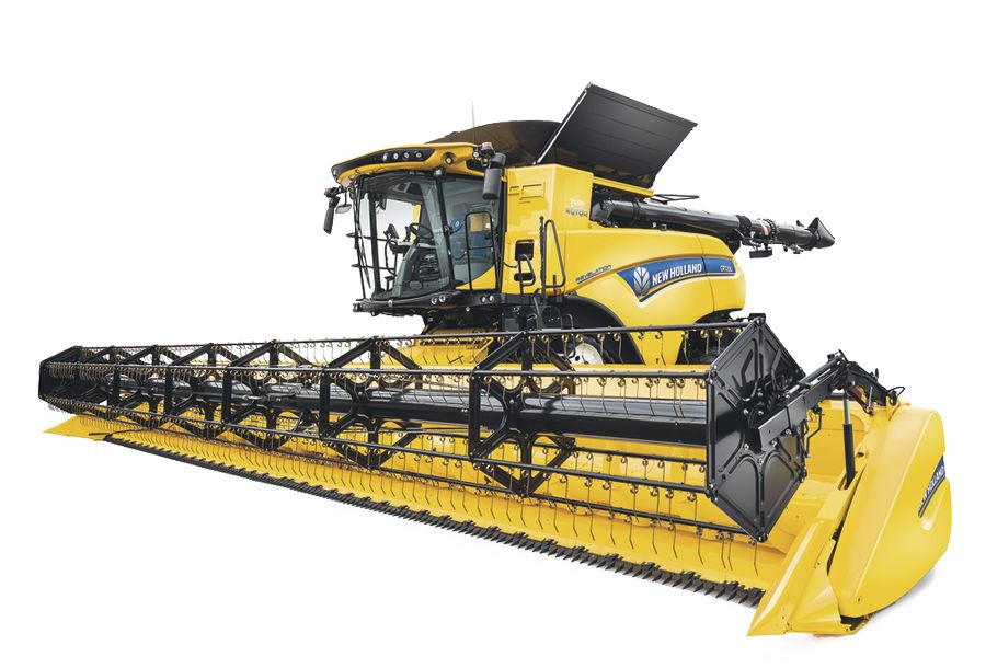 Cr7.90 moissonneuse batteuse - new holland - trémie 11 500l_0