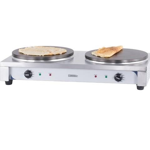 Crêpière électrique double - Ø 40 cm | Casselin - CCD40E_0