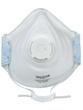 Demi-masque confort FFP2 NR D - Boîte de 10 pièces avec valve d'expiration et forme conique_0