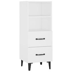 Helloshop26 - Buffet bahut commode armoire meuble de rangement organisateur cuisine salle de séjour salon 34,5 x 34 x 90 cm bois 02_0030274 - 3000209_0