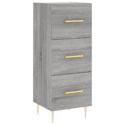 Helloshop26 - Buffet bahut commode armoire meuble de rangement organisateur cuisine salle de séjour salon sonoma 34,5 x 34 x 90 cm 02_0036321 - 30002_0