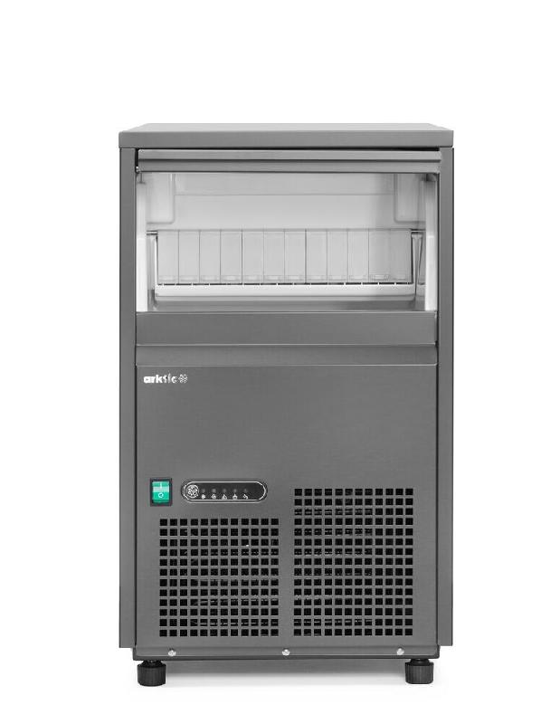 HENDI - Machine à glaçons - 650x380xH635 mm - Ref 271391 - noir inox 271391_0