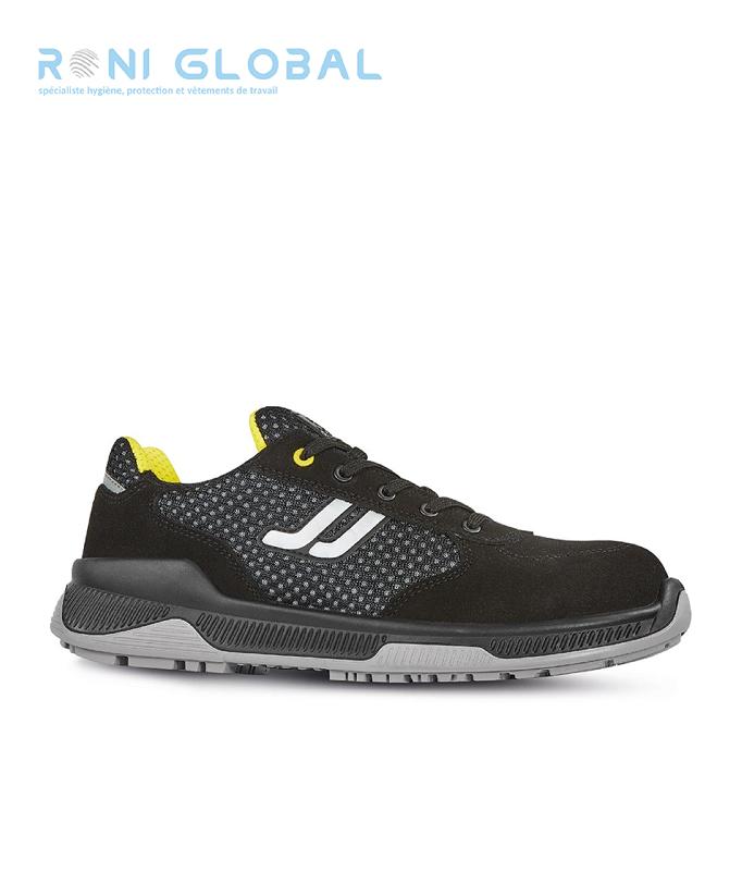 Chaussure basse de sécurité antistatique type Urban Sport anti-fatigue S1P CI HI SRC ESD - JALDATA Jallatte - technologie antifatigue MAXI-Soft Duo™_0