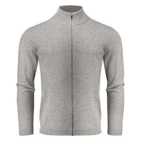JAMES HARVEST ASHLAND CARDIGAN HOMMES GRIS MÉLANGE - TAILLE M