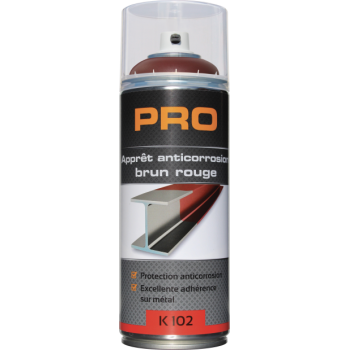 Appret anticorrosion - Brun rouge, protection élevée contre la corrosion, métal et acier - K102 AUTO K - Réf. AG02151_0