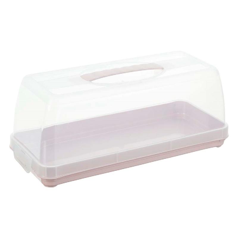 Keeeper - Boîte à gâteaux rose nordique 36x15x15cm - rose plastique KEE1186_0