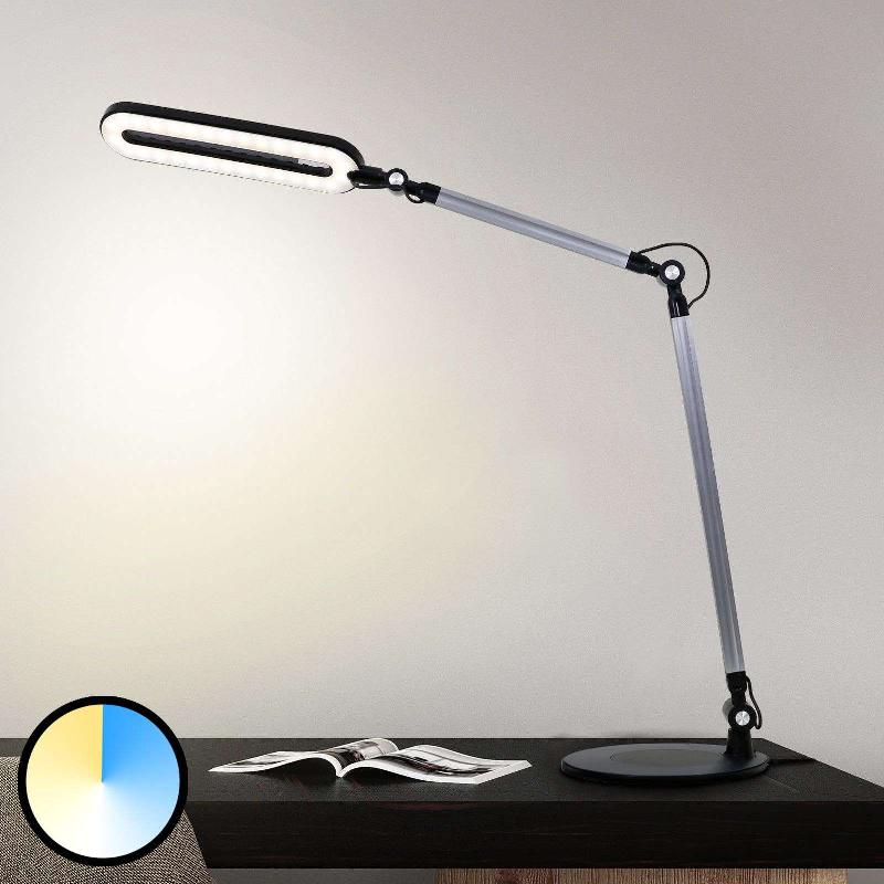 BRILONER LAMPE DE TABLE LED SWAN, CCT, INTENSITÉ VARIABLE