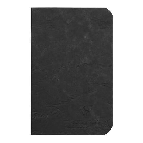 LOT DE 5 - CAHIER PIQUÉ AGE BAG 9X14CM 96 PAGES LIGNÉ - NOIR