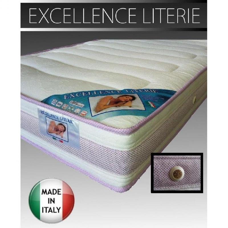 MATELAS EXCELLENCE LITERIE COUCHAGE 120*190CM ÉPAISSEUR 12 CM_0