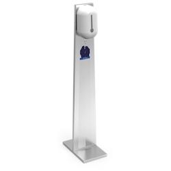 MOBINOX-Colonne en acier inoxydable avec savon électronique - inox 8434029618700_0