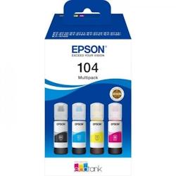 Multipack 4 couleurs EcoTank 104 (C13T00P640) Epson - 3666373875743_0