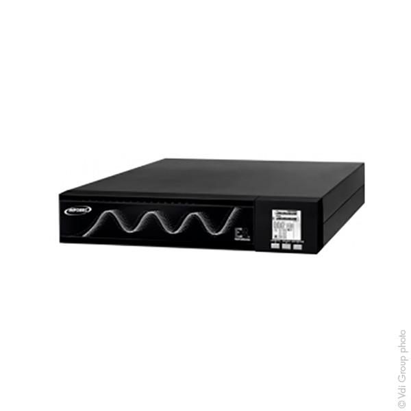 Onduleur Infosec E3 Performance 1500 RT - 1500 VA / 1350 Watts - Technologie On Line Performance - Format Rack ou Tour - Écran LCD orientable_0