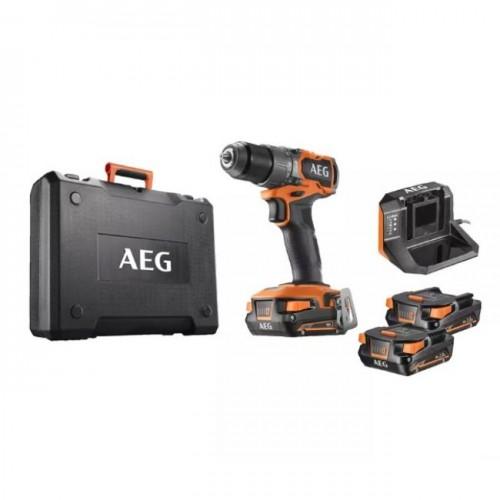 PERCEUSE À PERCUSSION 18V + BATTERIES 2/4AH ET 31 ACCESSOIRES - BSB18SBL2-X02B LK1 AEG POWERTOOLS