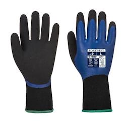 Portwest - Gants anti froid THERMO PRO Bleu / Noir Taille 7 - 5036146011629_0