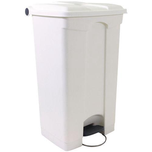 POUBELLE AGROALIMENTAIRE EN PLASTIQUE - 90 L - MANUTAN EXPERT
