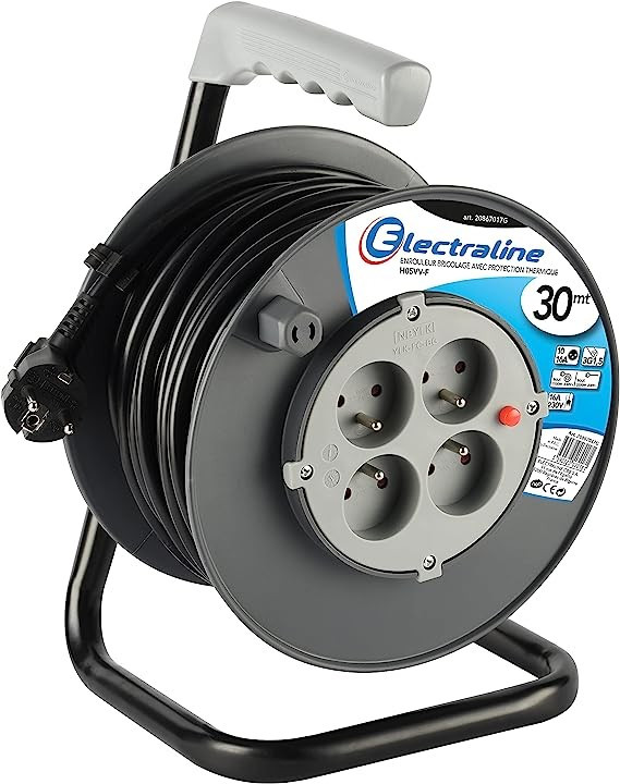 Rallonge electrique enrouleur section 3g1,5 - 30m_0
