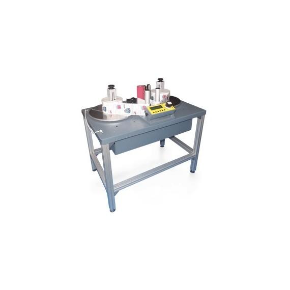 Rembobineur pour bobines d'étiquettes adhésives RRT044 - Largeurs 220 ou 120 mm - Ø400 mm - Mandrin fixe ou réglable_0